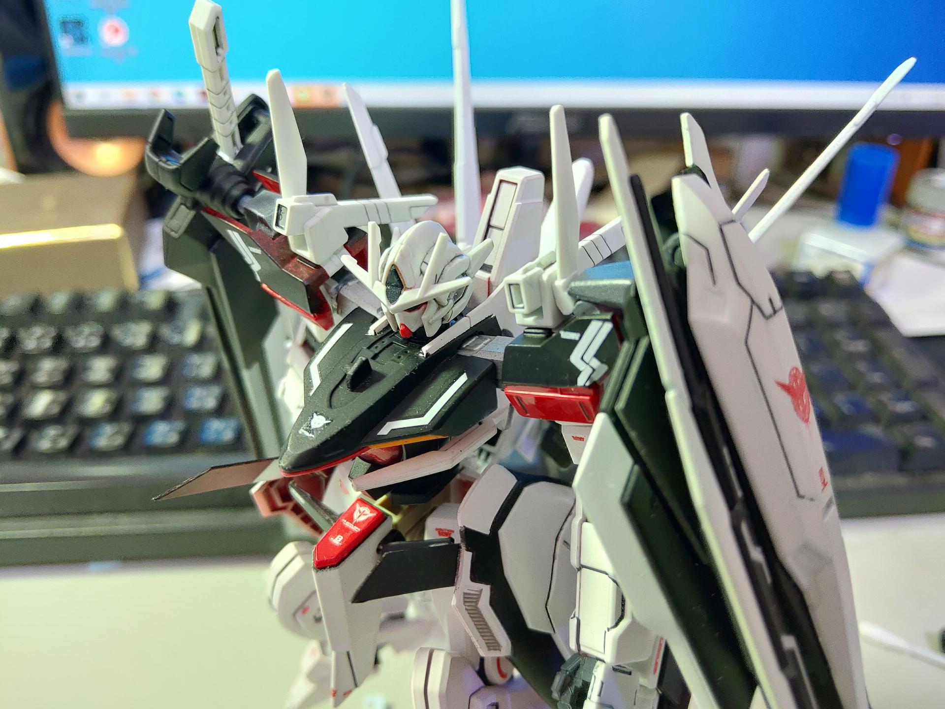 【作品分享】HG GNW-002 座天使GUNDAM二型 改 @模型技術與資訊 精華區 - 巴哈姆特