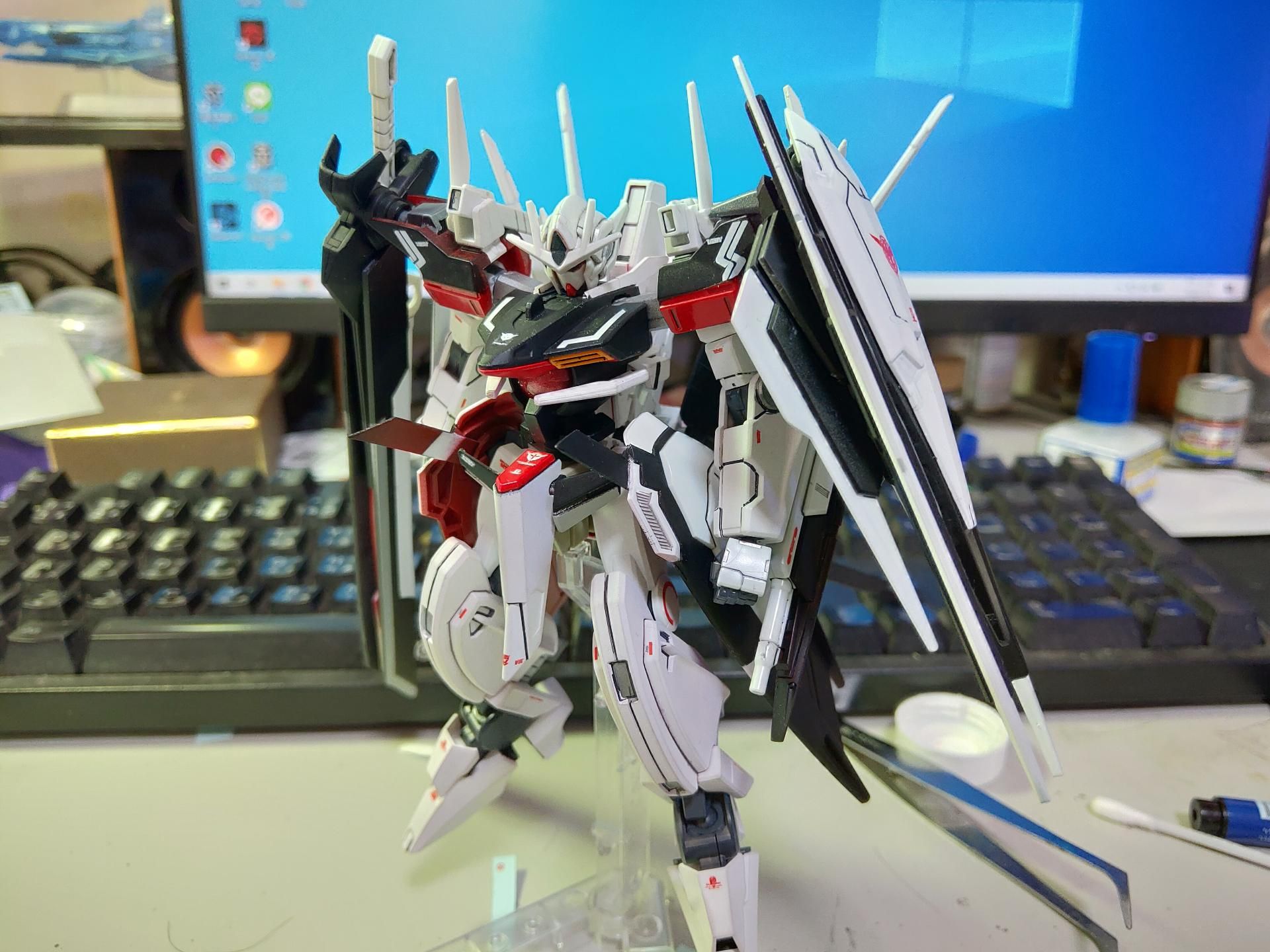 【作品分享】HG GNW-002 座天使GUNDAM二型 改 @模型技術與資訊 精華區 - 巴哈姆特