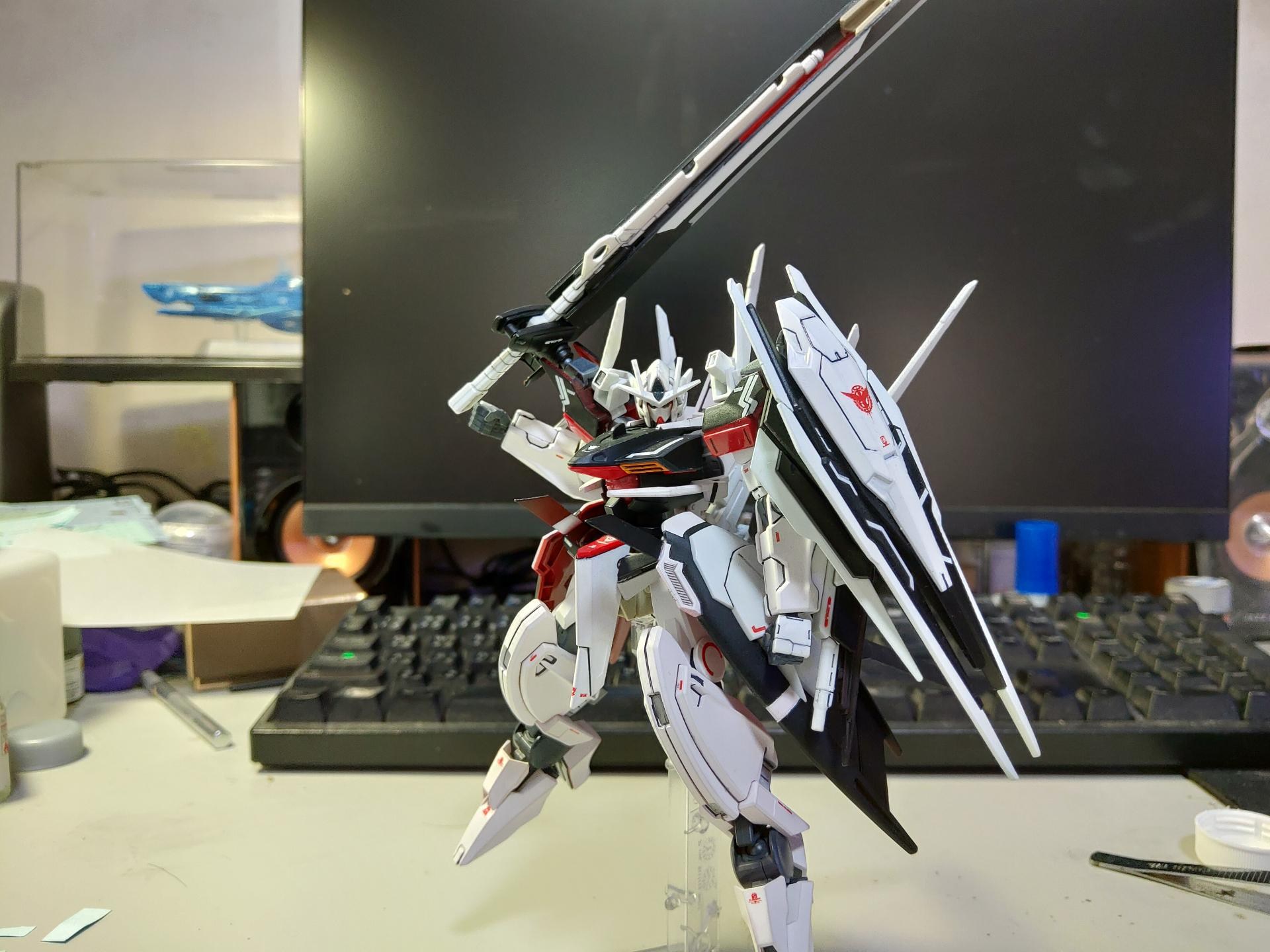 【作品分享】HG GNW-002 座天使GUNDAM二型 改 @模型技術與資訊 精華區 - 巴哈姆特