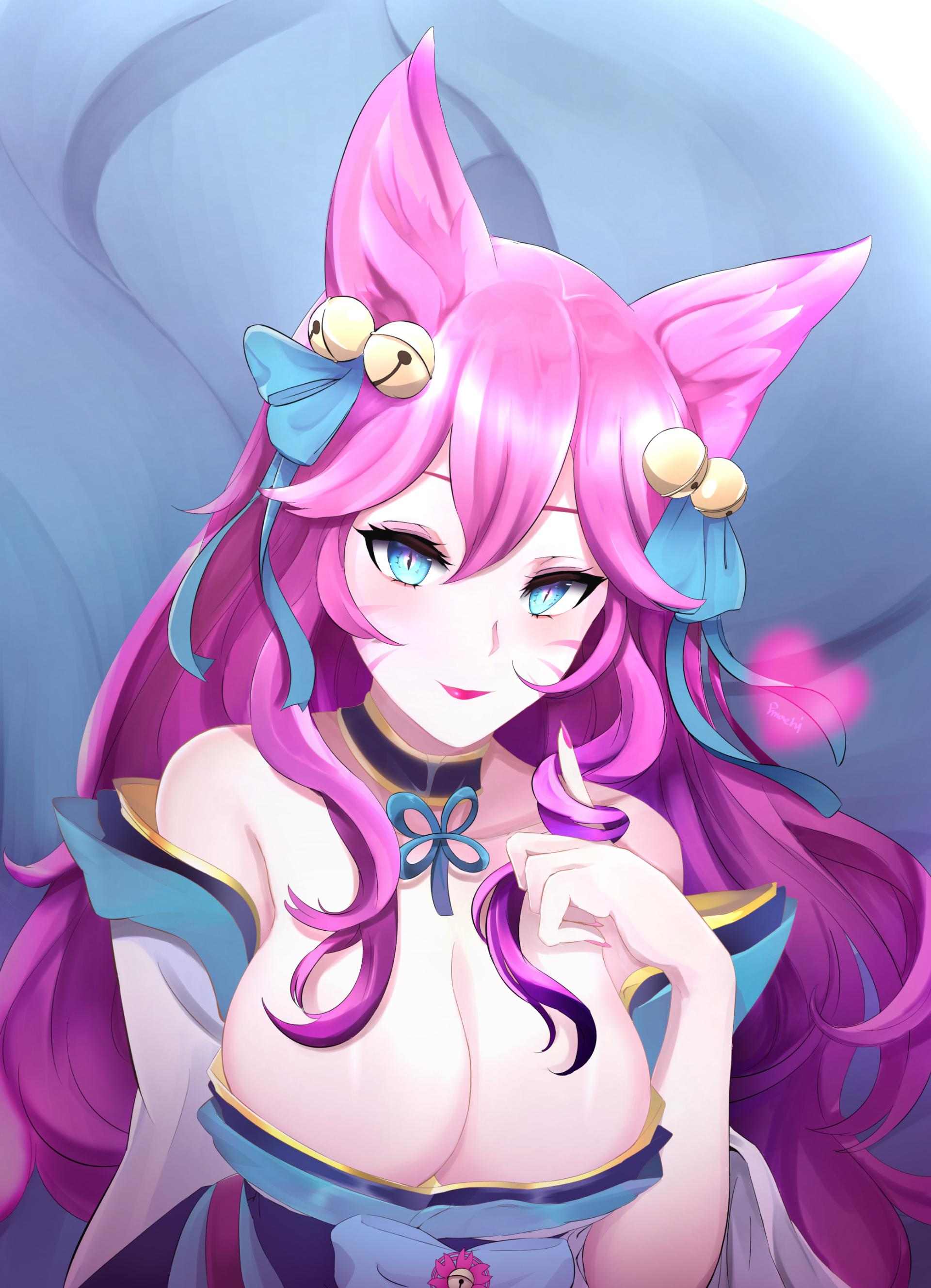 繪圖 靈花季阿璃 英雄聯盟league Of Legends 哈啦板 巴哈姆特