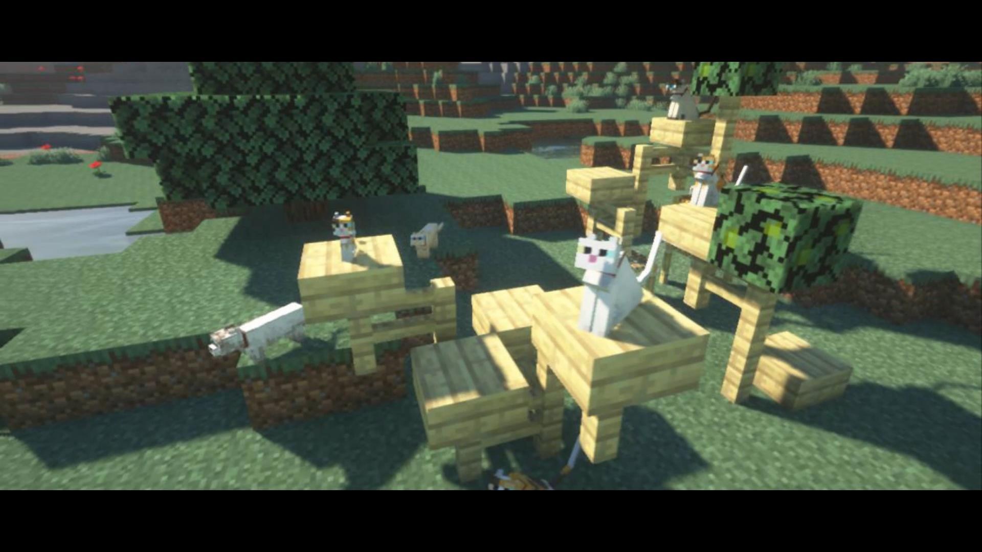 巧遇貓之後 如何打造懶人貓跳台 Minecraft 我的世界 當個創世神 哈啦板 巴哈姆特