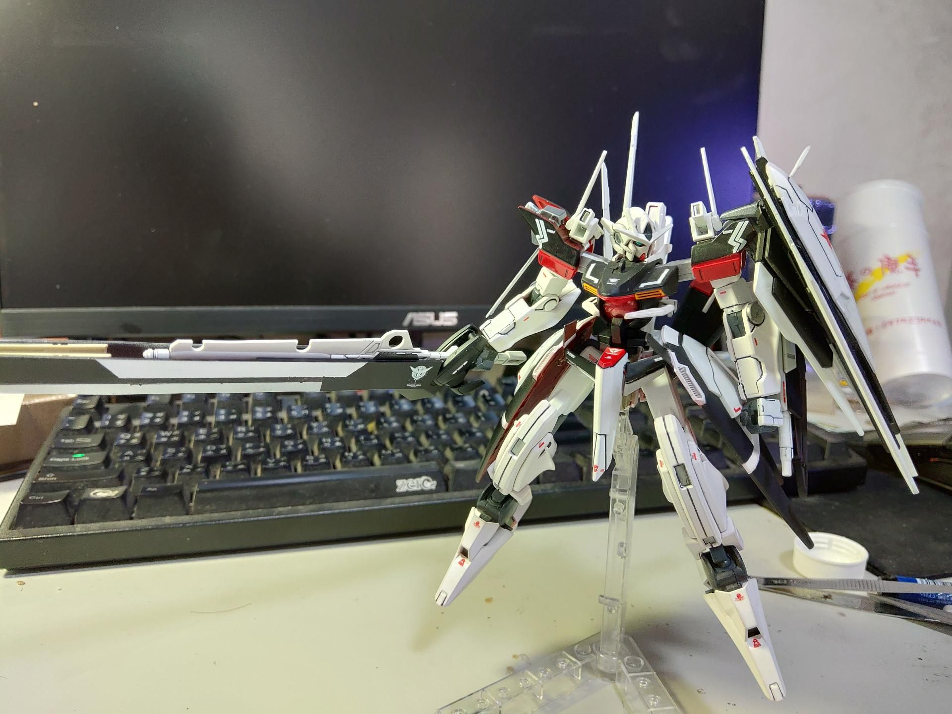 【作品分享】HG GNW-002 座天使GUNDAM二型 改 @模型技術與資訊 精華區 - 巴哈姆特