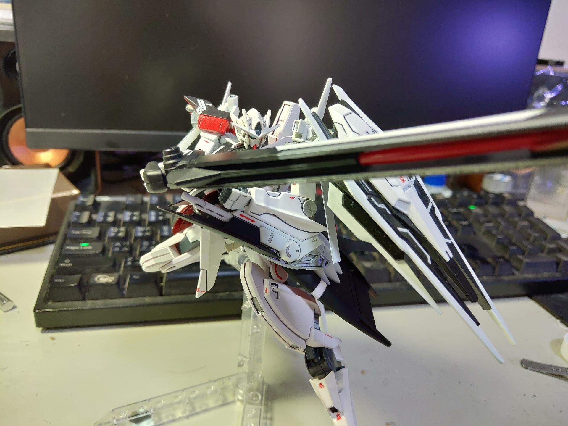 【作品分享】HG GNW-002 座天使GUNDAM二型 改 @模型技術與資訊 精華區 - 巴哈姆特