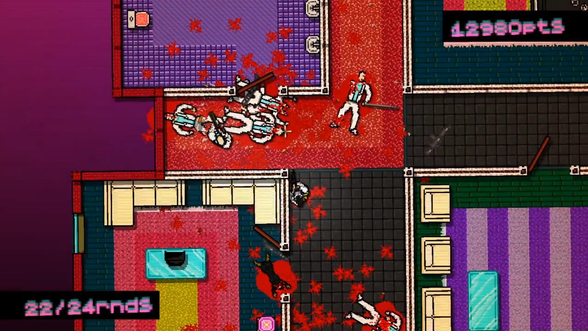 【心得】Hotline Miami硬派動作遊戲 美式復古風格 @Steam 綜合討論板 哈啦板 - 巴哈姆特