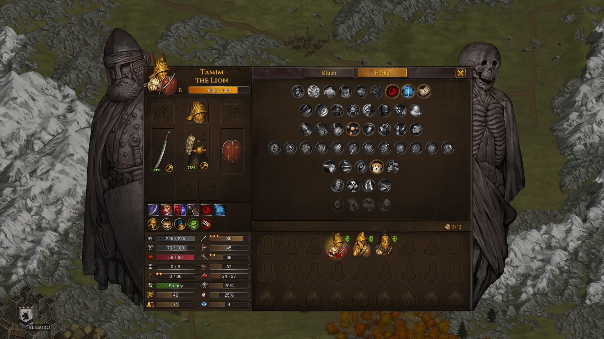 戰場兄弟：黃金聖鬥士(不是) - 巴哈姆特