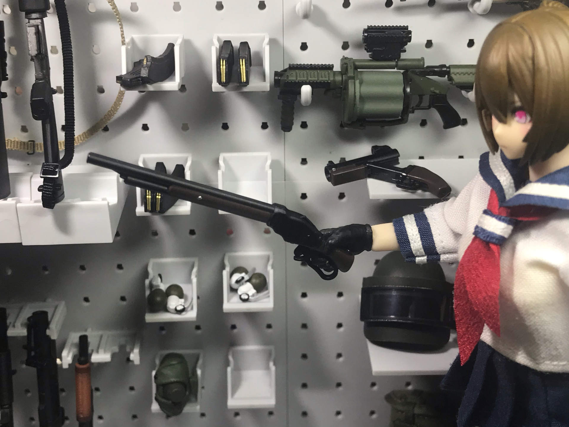 迷你武裝與女神裝置加1 12兵人配件 E的創作 巴哈姆特