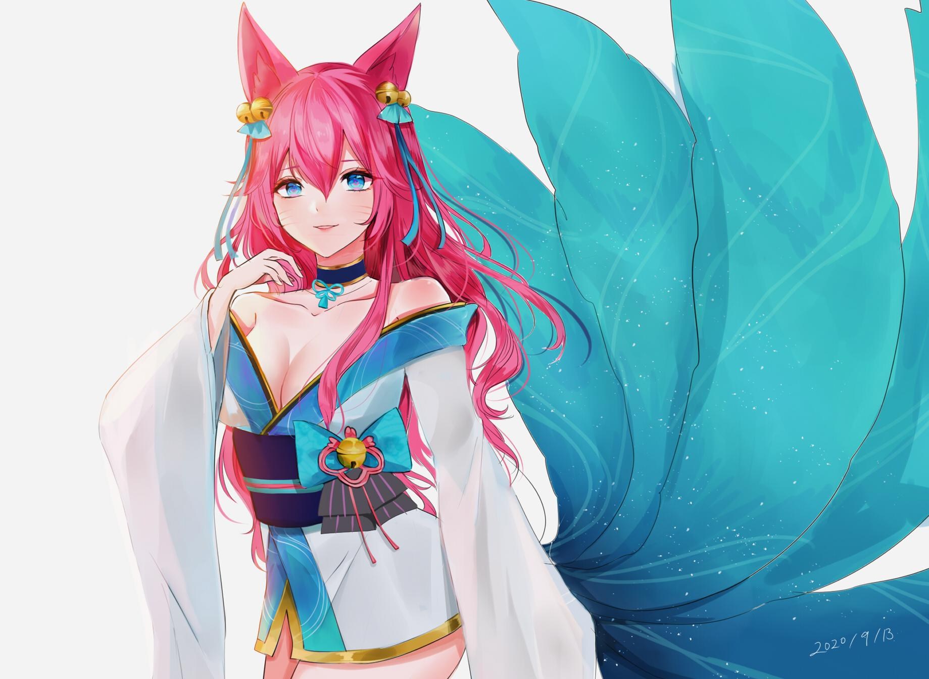 繪圖 靈花季阿璃 英雄聯盟league Of Legends 哈啦板 巴哈姆特