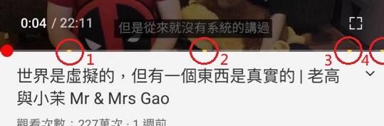 Youtube內幕 時間軸分段之術 新功能 章節 Asdfg的創作 巴哈姆特