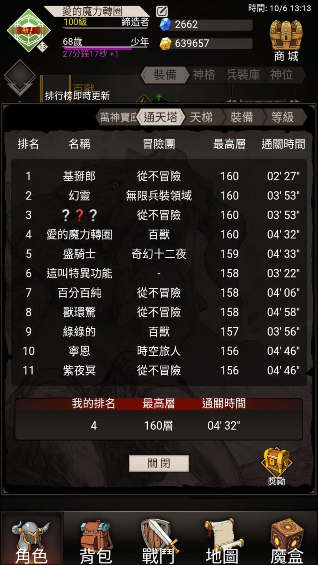 問題】中二的死神鐮刀-無課心得(已160通天) @不朽之旅：重生哈啦板- 巴哈姆特