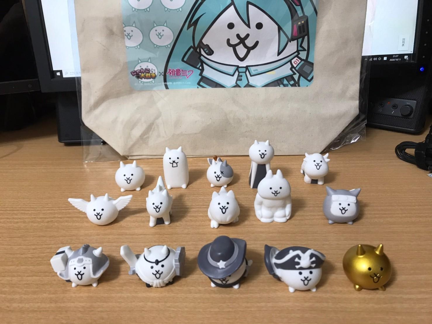 Bandai 盒玩貓咪大戰爭第二彈全14種一中盒15入販售 萬年東海模型玩具 鋼彈模型 公仔 Pvc 轉扭蛋 盒玩 四驅車最新推薦與線上購買