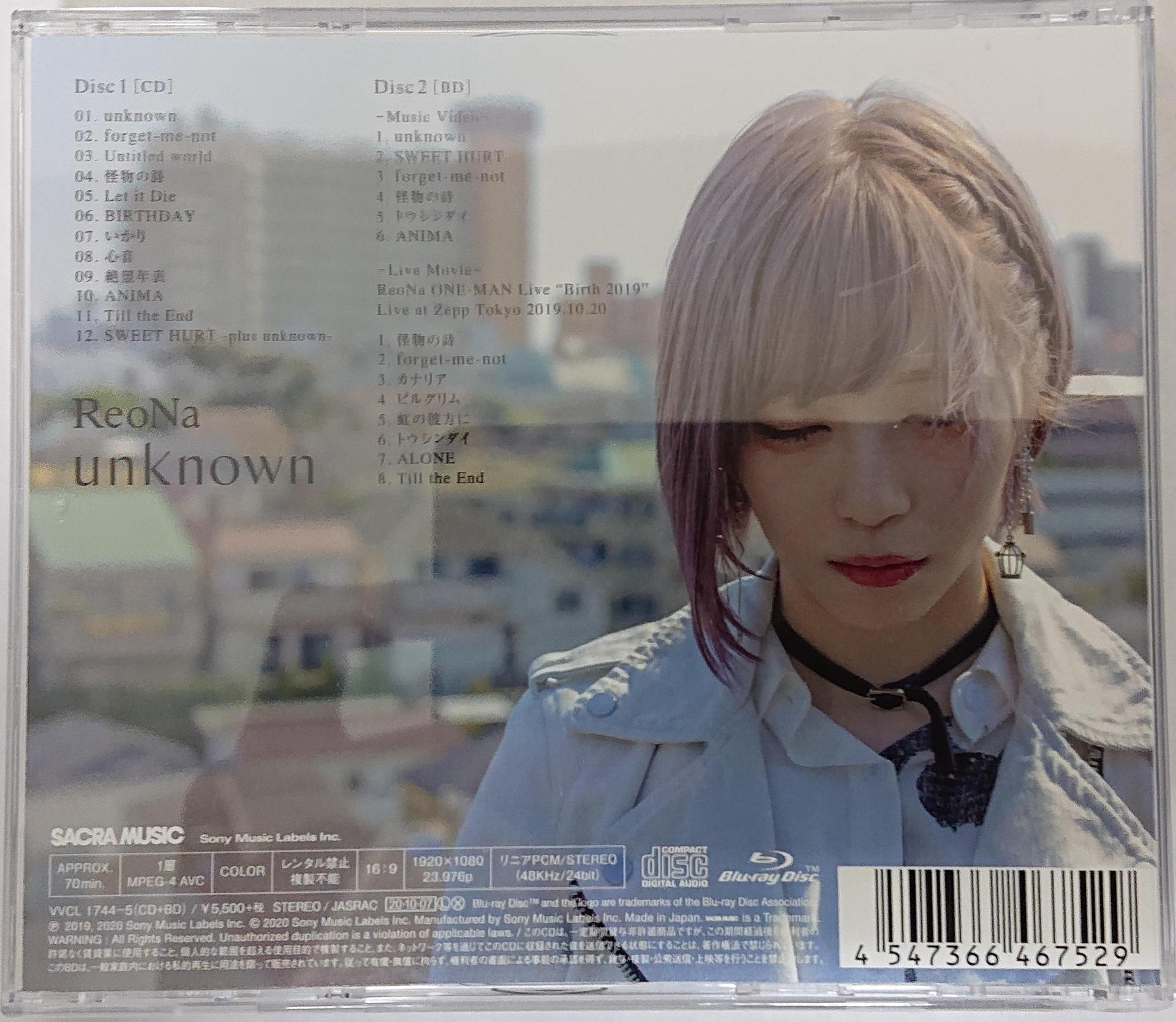 速開箱】ReoNa 1st フルアルバム「unknown」完全数量生産限定盤- 巴哈姆特