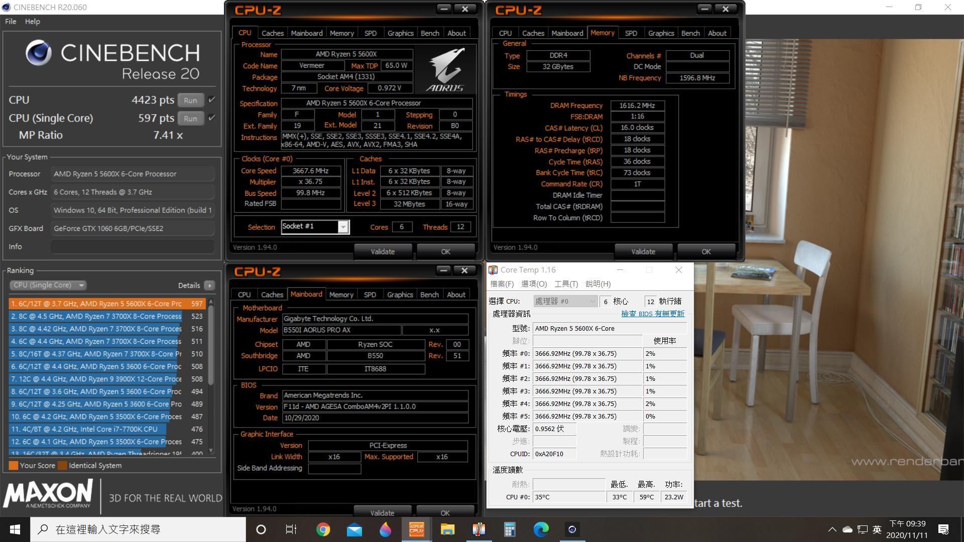 RE:【情報】Cinebench R20發布，快貼上你的分數吧 @電腦應用綜合討論 哈啦板 - 巴哈姆特