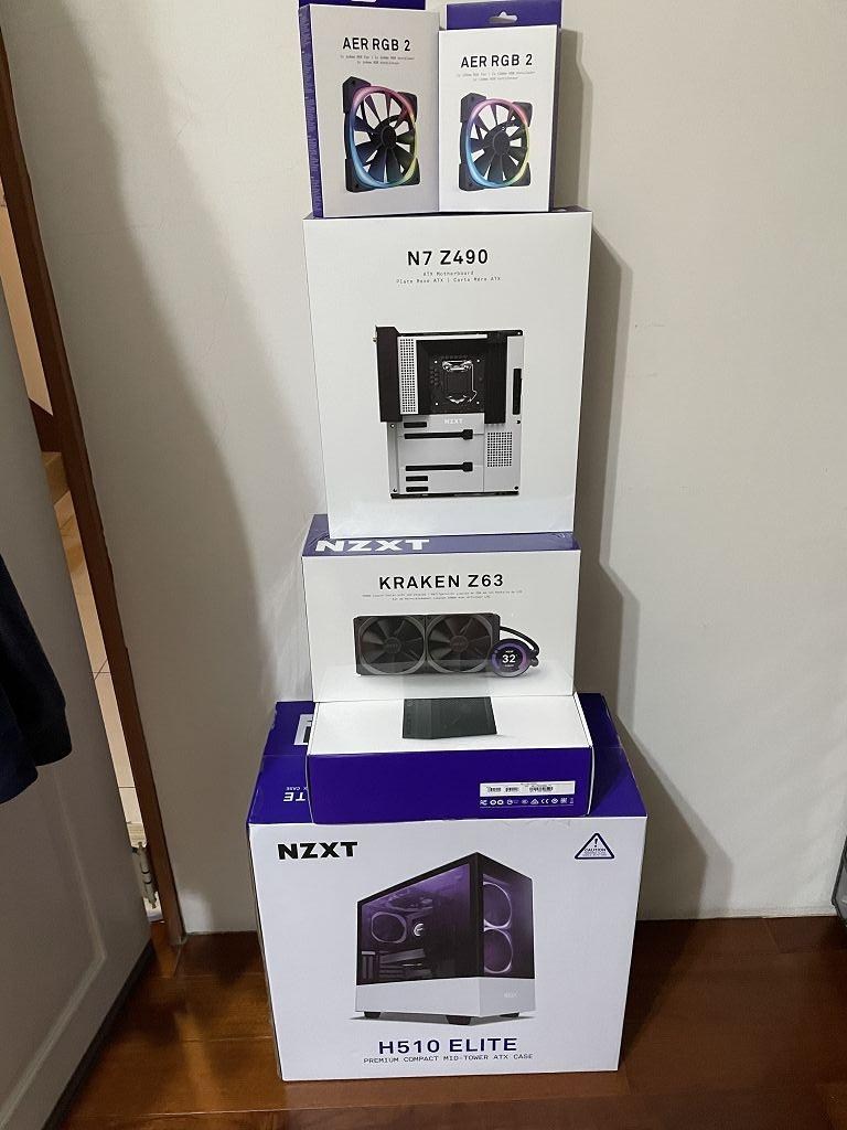 心得 開箱nzxt 恩傑hue2 信仰全家桶z490主板 Kraken水冷 機殼 電腦應用綜合討論哈啦板 巴哈姆特