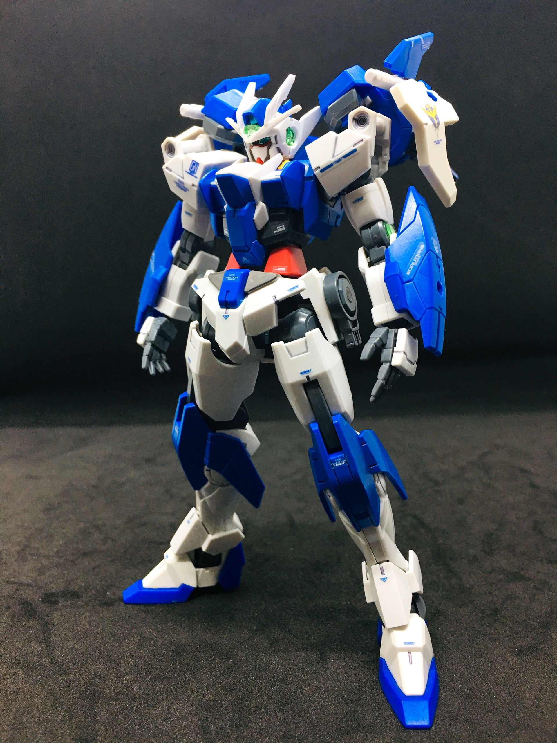 心得 Hg改造 Gn 0000 Ds 鋼彈oo天潛型 鋼彈哈啦板 巴哈姆特