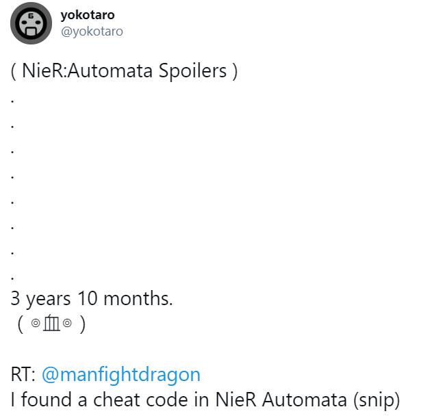 情報 國外玩家發現自動人形的作弊碼 新增操作方式 尼爾哈啦板 巴哈姆特