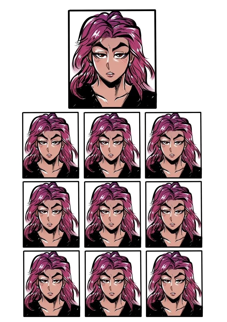 刃牙全員娘化 Q的創作 巴哈姆特