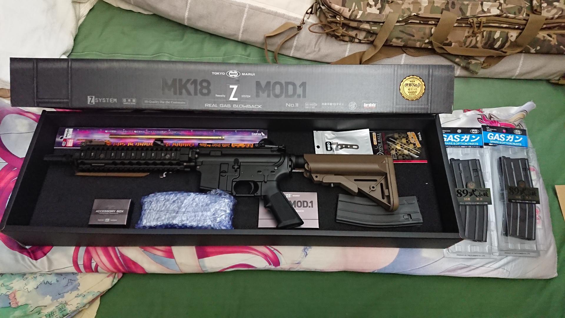 心得】TOKYO MARUI MK18 MOD1 GBB 簡單開箱@野戰(生存) 遊戲哈啦板- 巴