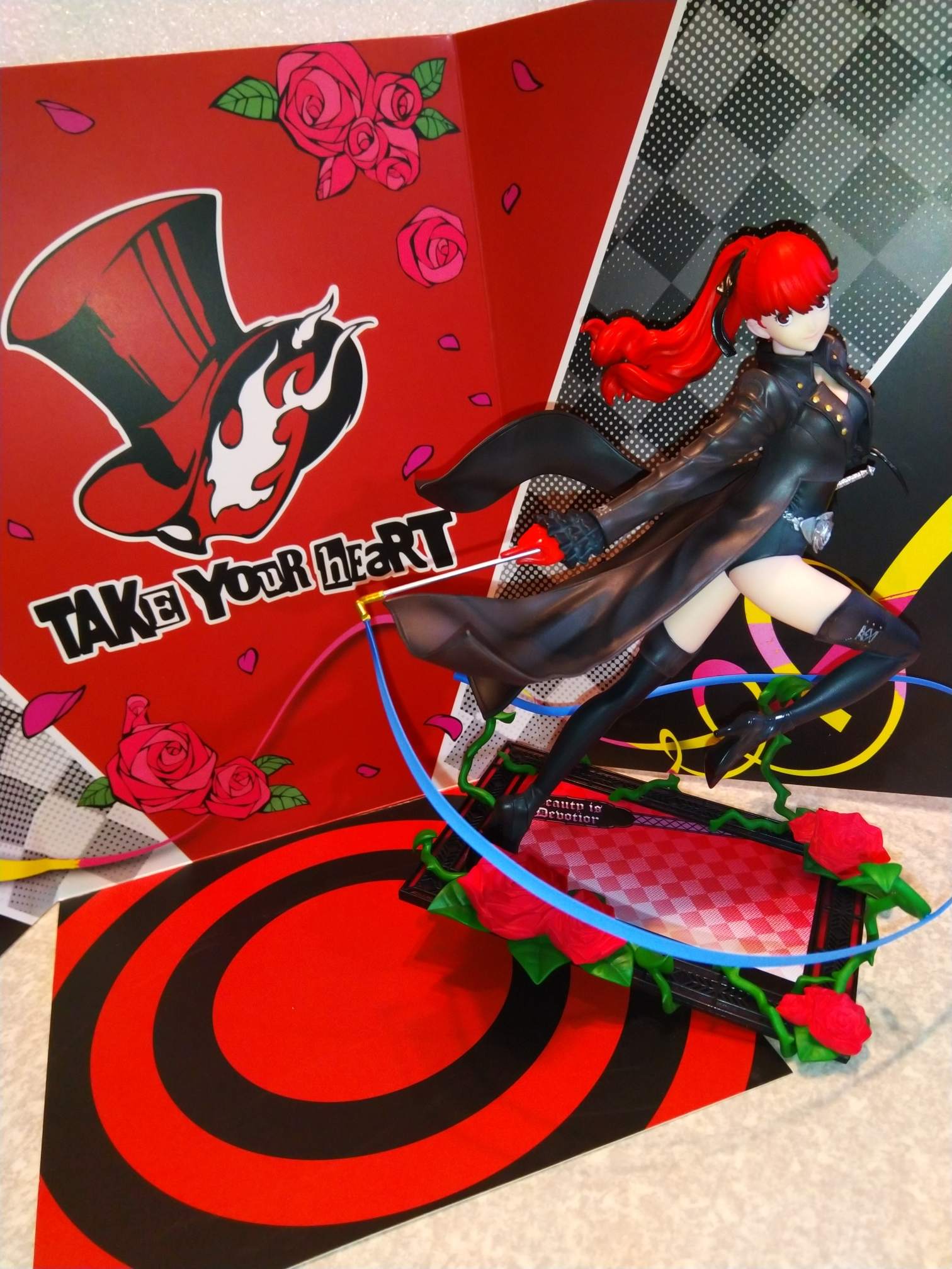 心得】壽屋ARTFX J 女神異聞錄5皇家版(P5R) 芳澤霞怪盗ver
