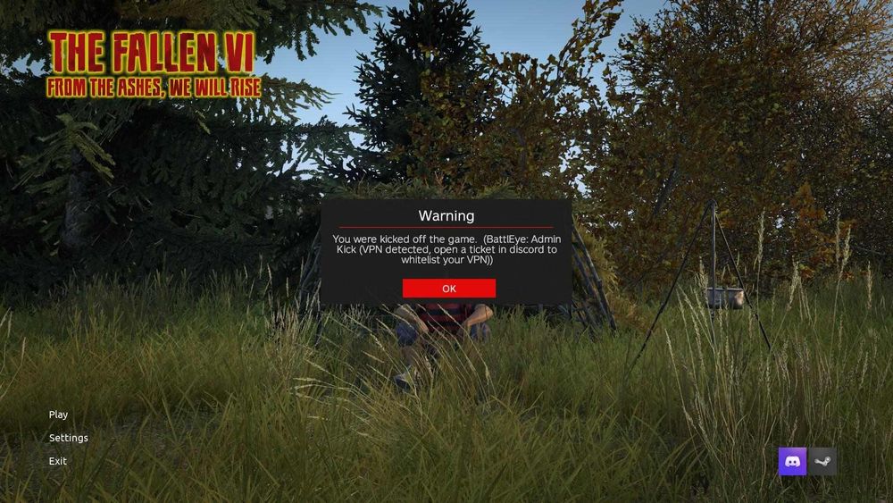 Dayz vpn detected что делать