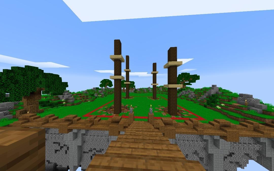 閒聊 貓奴請進 化身喵喵 巨木貓跳台 Minecraft 我的世界 當個創世神 哈啦板 巴哈姆特