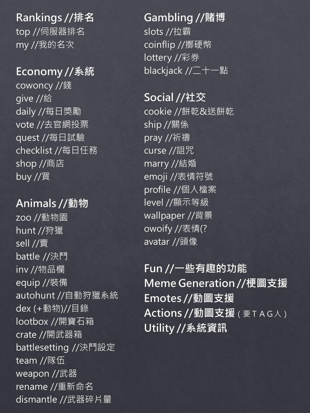 Discord機器人OwO攻略- chen2861616的創作- 巴哈姆特