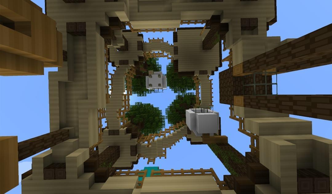 閒聊 貓奴請進 化身喵喵 巨木貓跳台 Minecraft 我的世界 當個創世神 哈啦板 巴哈姆特