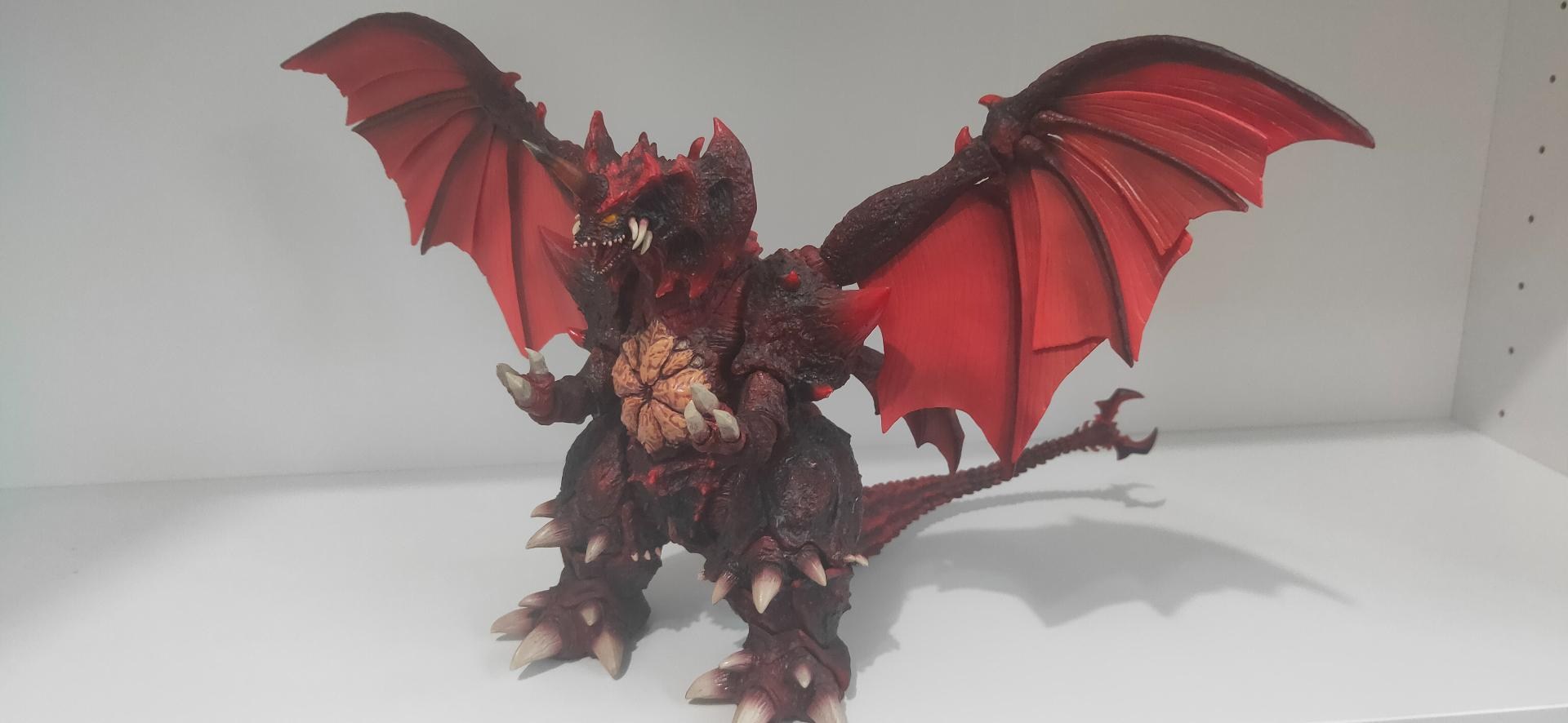心得】 【怨念物分享】S.H.MonsterArts デストロイア完全体(初版 