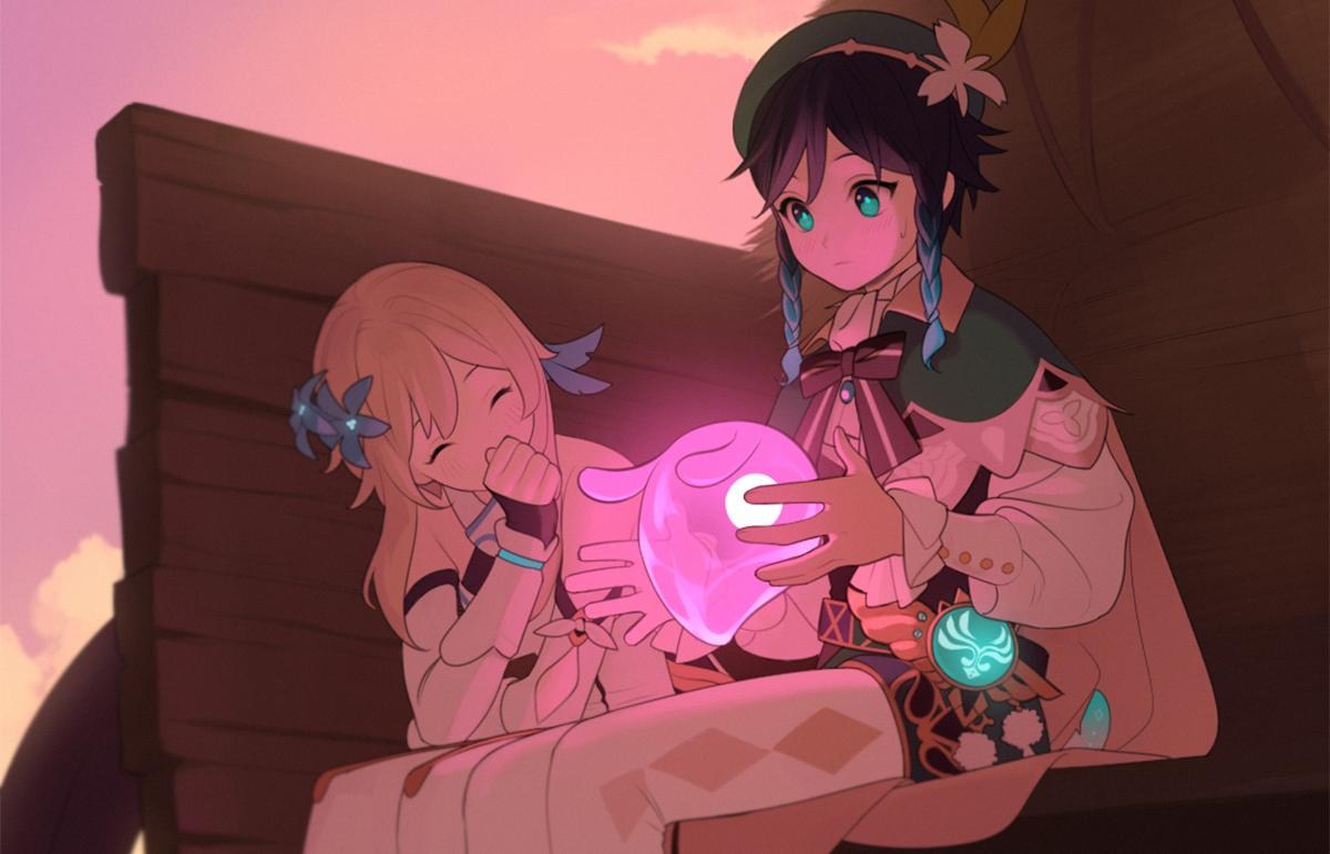 RE:[分享]原神人們的互動日常～二創集中串 @原神 哈啦板 - 巴哈姆特