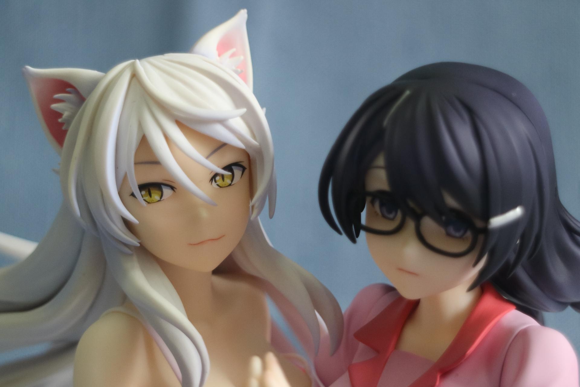 心得】[開箱]UNION CREATIVE 猫物語(黑)羽川翼2体SET @綜合公仔