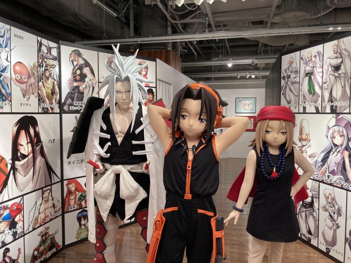 シャーマンキング展  トートバッグ＆下敷き(色紙付) シャーマンキング展 入場特典色紙 麻倉葉 武井宏之 トートバッグ