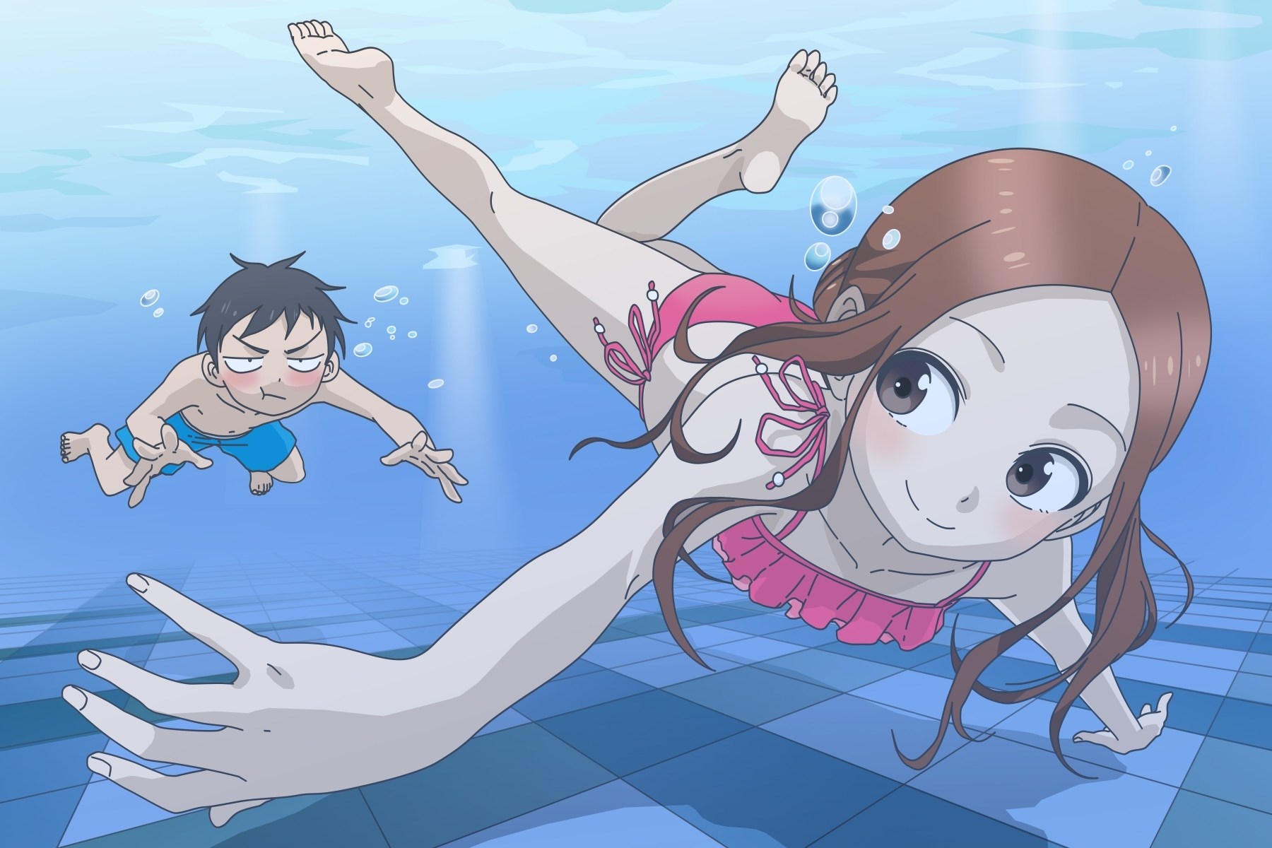 Takagi s gym fun by mantis x. Озорная Такаги водные горки. Поддразнивание Такаги feet. 子供の日 аниме. Такаги Сан в купальнике