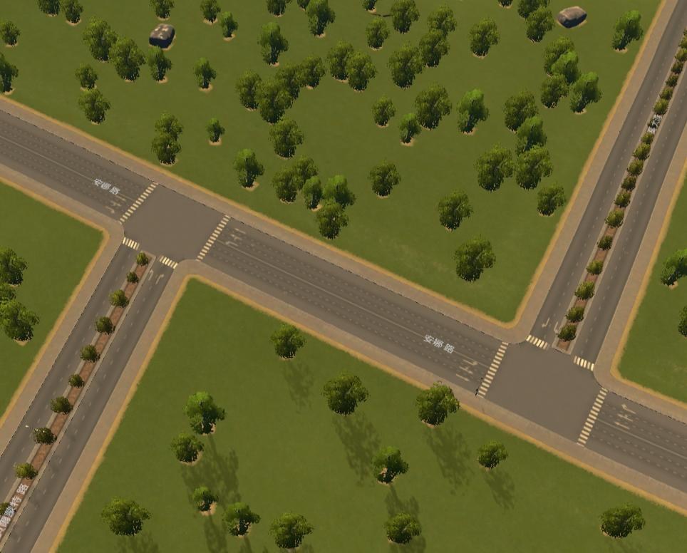 攻略 道路規劃教學 幹道及分流篇 Cities Skylines 哈啦板 巴哈姆特