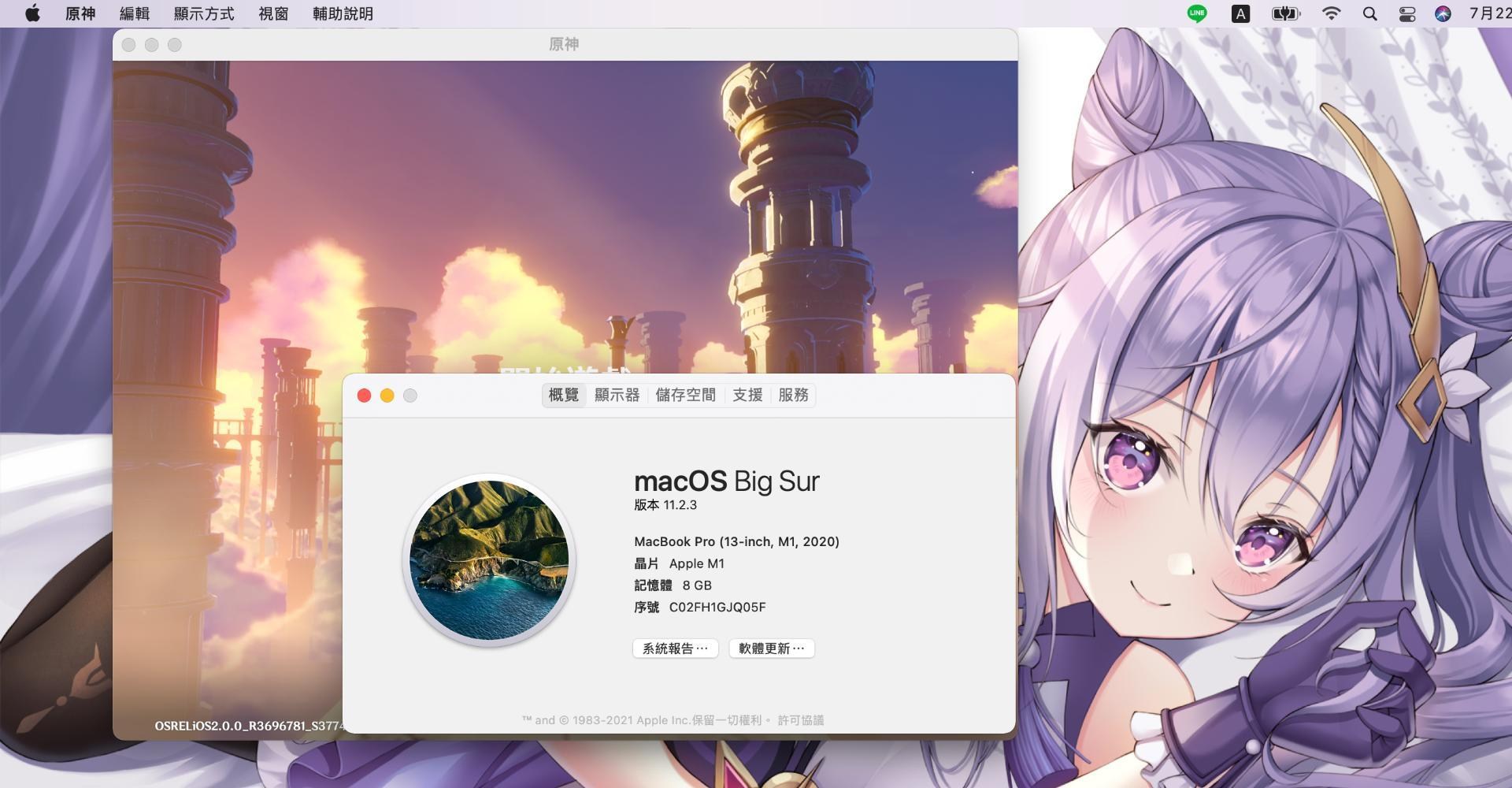 【情報】教你如何在M1晶片的Macbook上運行原神！！ @原神 哈啦板 - 巴哈姆特