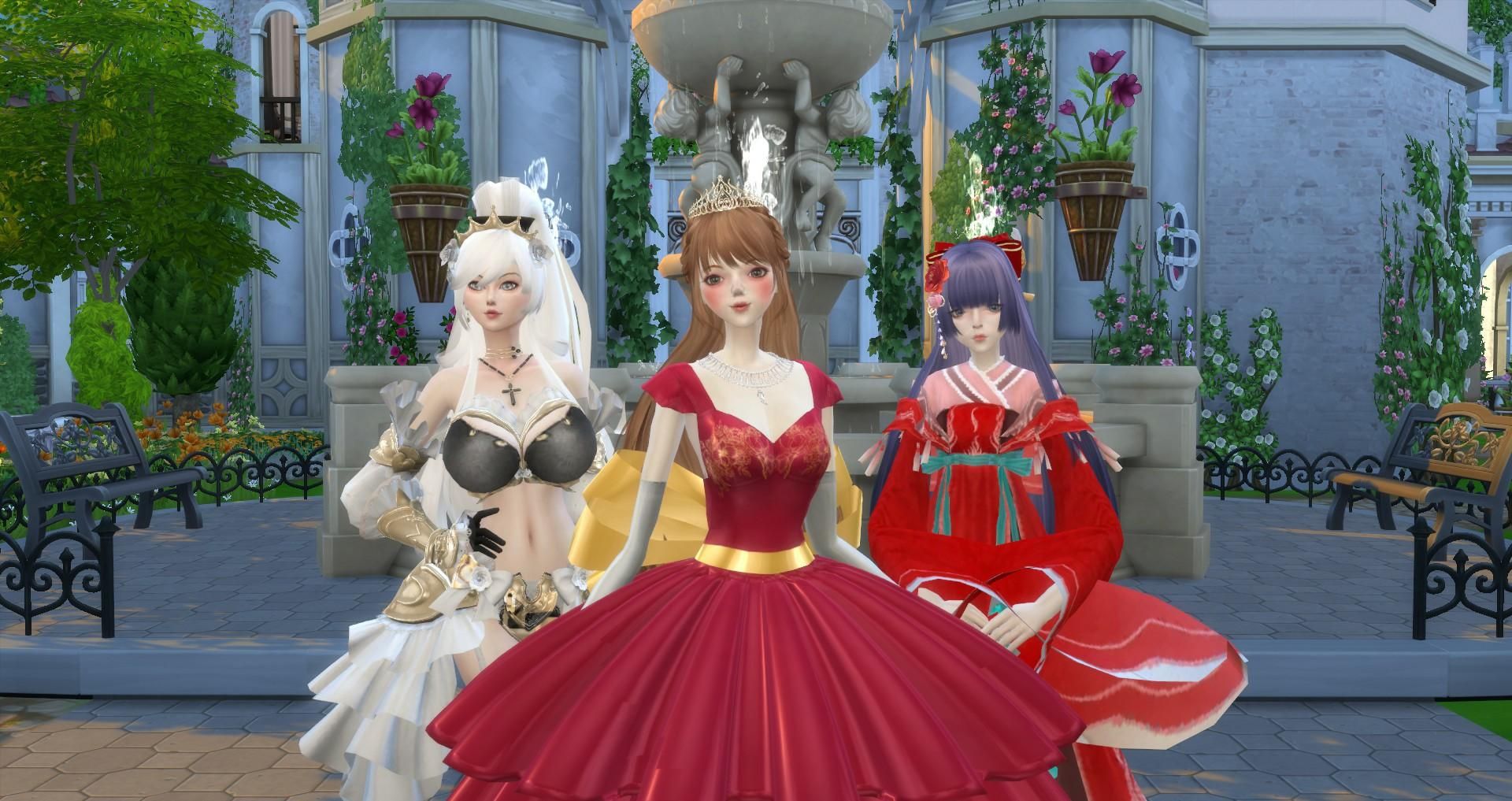 其他】Sims~人物分享大合集~RPG后宮佳麗（Harem Fantasy） @模擬市民系列哈啦板- 巴哈姆特