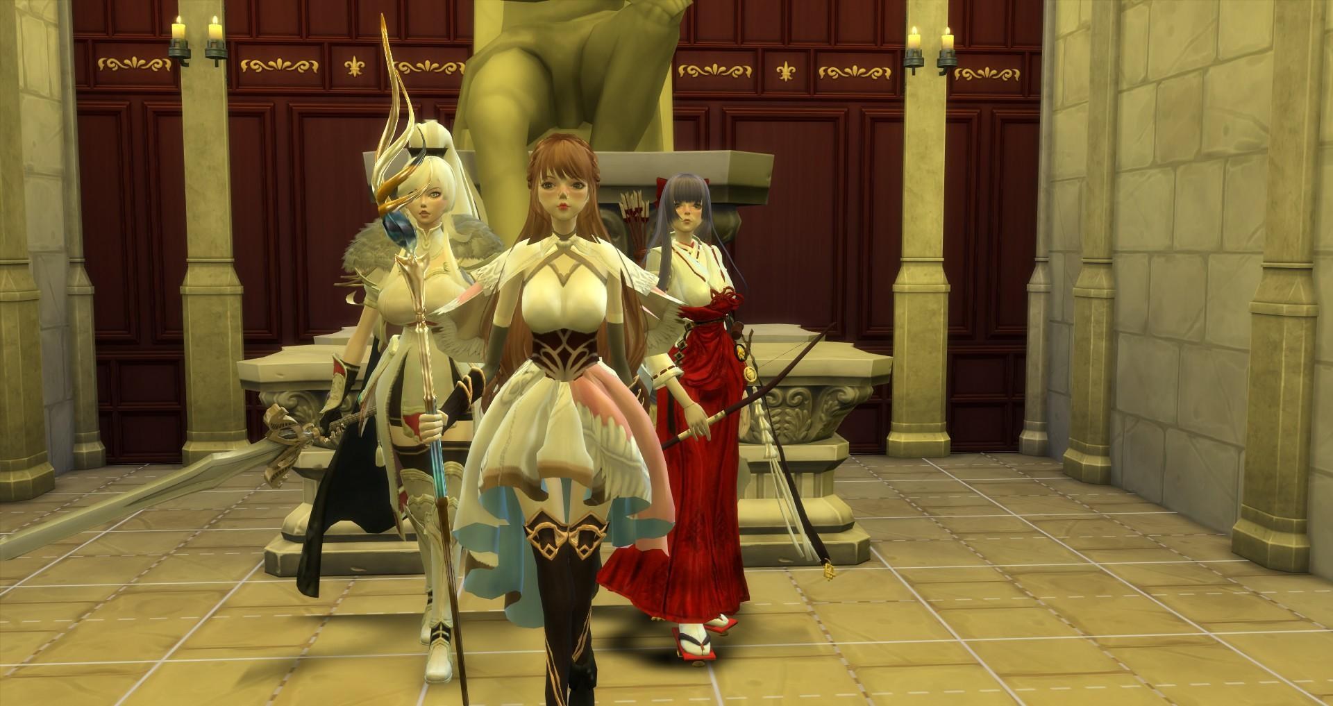 其他】Sims~人物分享大合集~RPG后宮佳麗（Harem Fantasy） @模擬市民系列哈啦板- 巴哈姆特