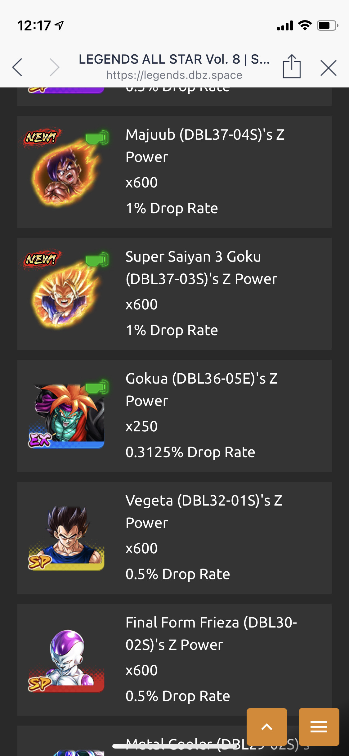 Super Saiyan 3 Goku (DBL37-03S), Characters, Dragon Ball Legends