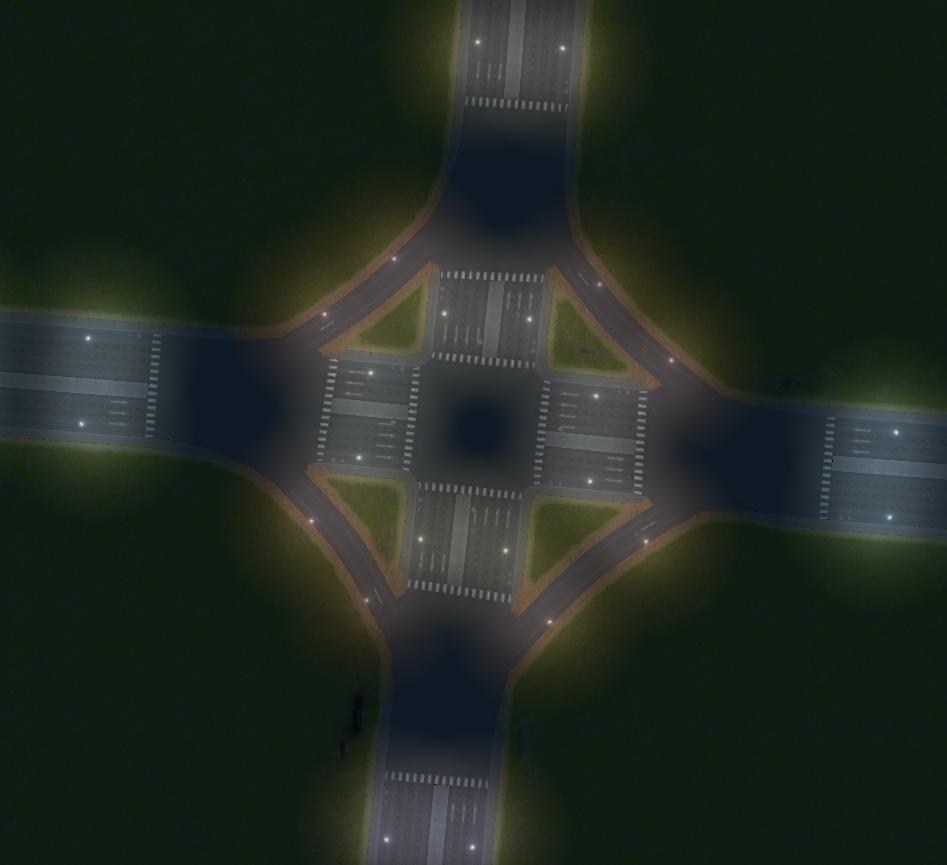 攻略 道路規劃教學 路口 圓環車流動線及單行道篇 Cities Skylines 哈啦板 巴哈姆特