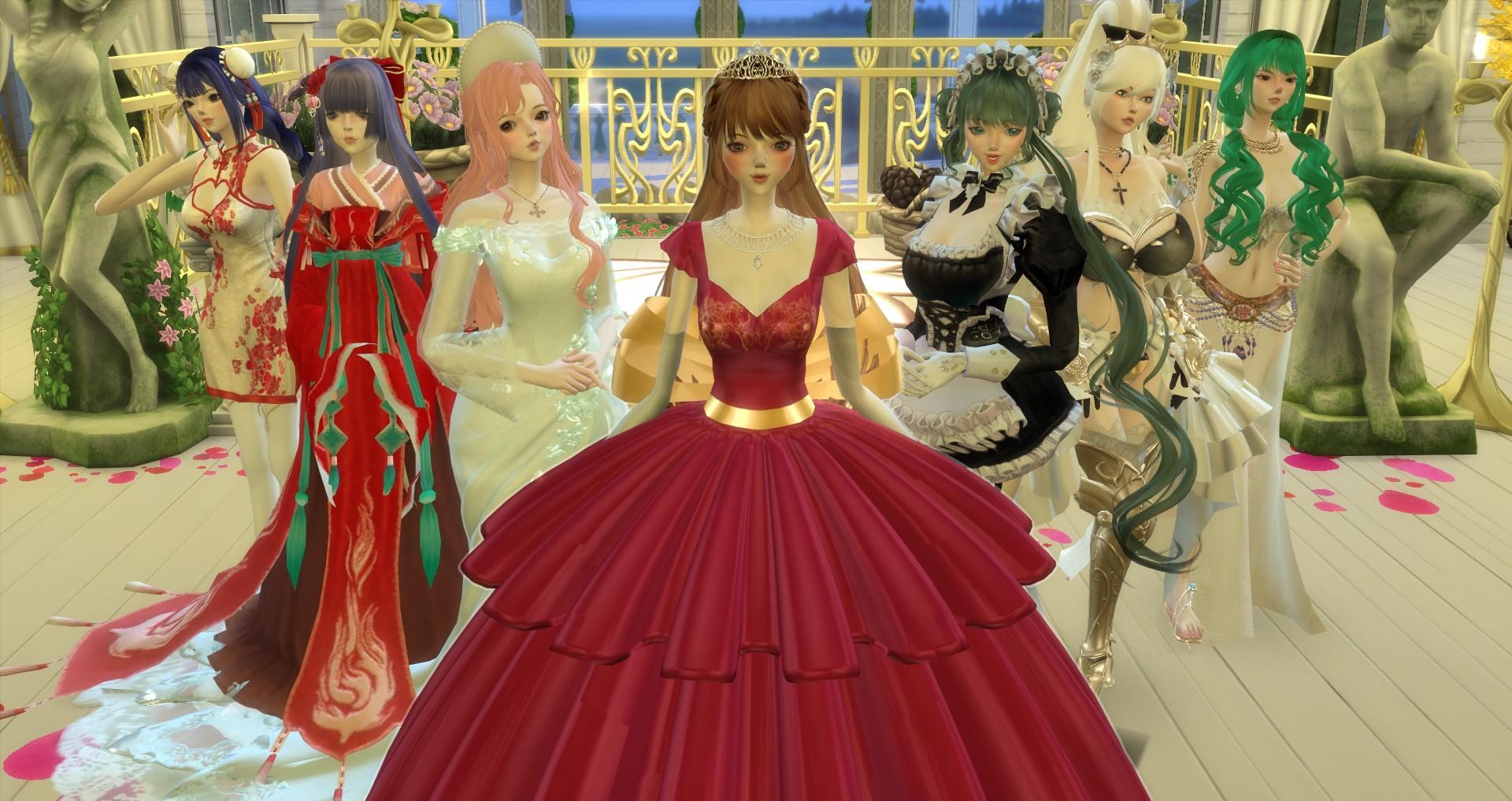 其他】Sims~人物分享大合集~RPG后宮佳麗（Harem Fantasy） @模擬市民系列哈啦板- 巴哈姆特