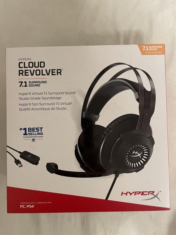 心得】新週邊入手HyperX Cloud Revolver 7.1 簡單開箱@電腦應用綜合