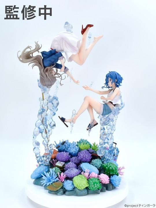 【新品未開封】海咲野くくる＆宮沢風花 1/7スケールフィギュアセット F:NEX F:NEX(フェネクス) / 白い砂のアクアトープ 海咲野くくる