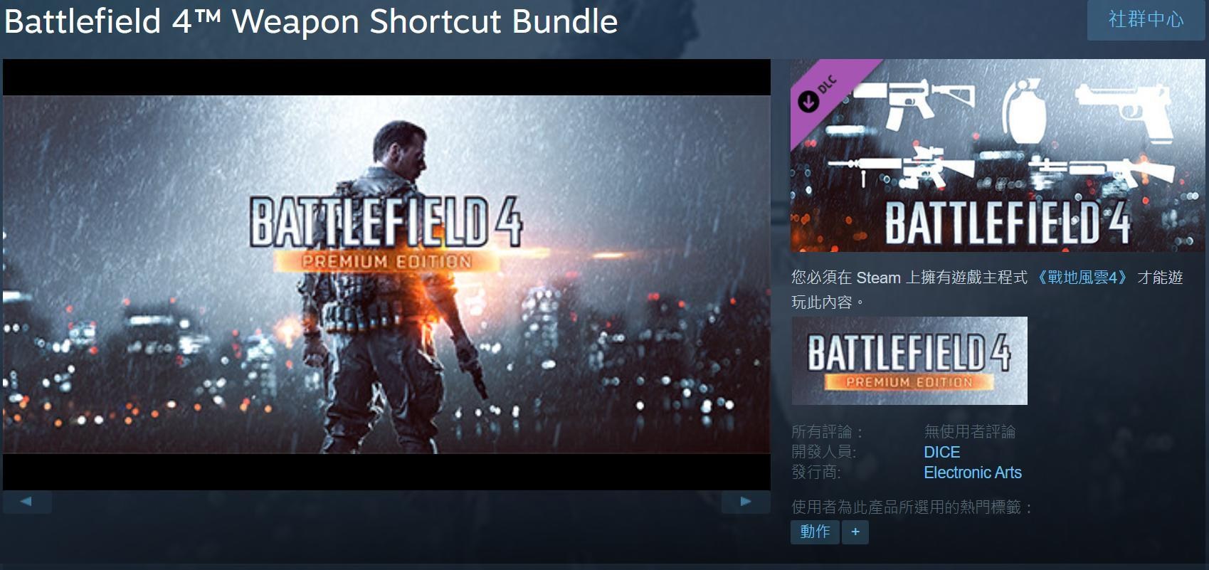 Battlefield 4™ Handgun Shortcut Kit on Steam