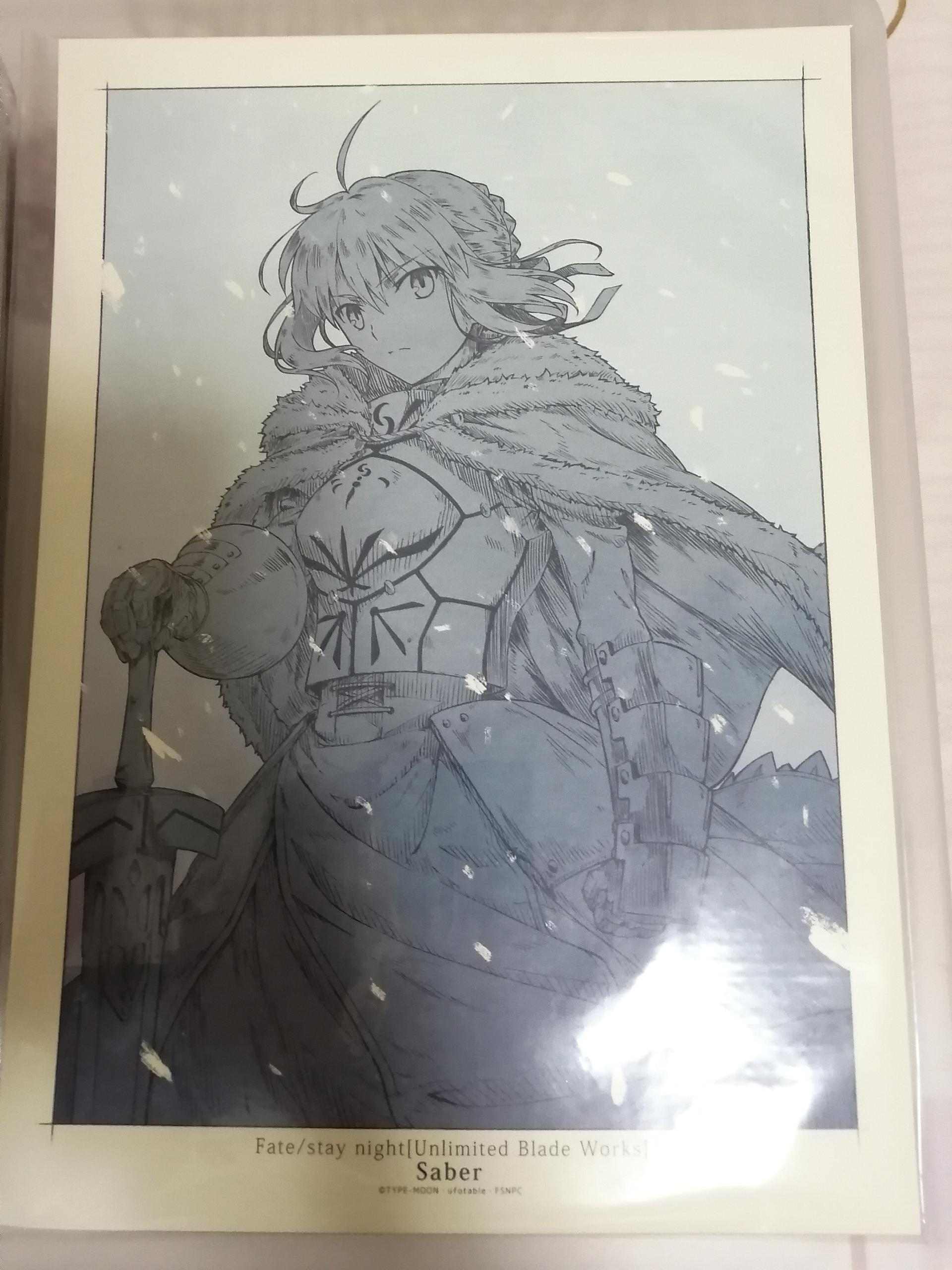 開書】Fate/stay night C87 Saber & C88凜Saber 角色原畫集@TYPE-MOON