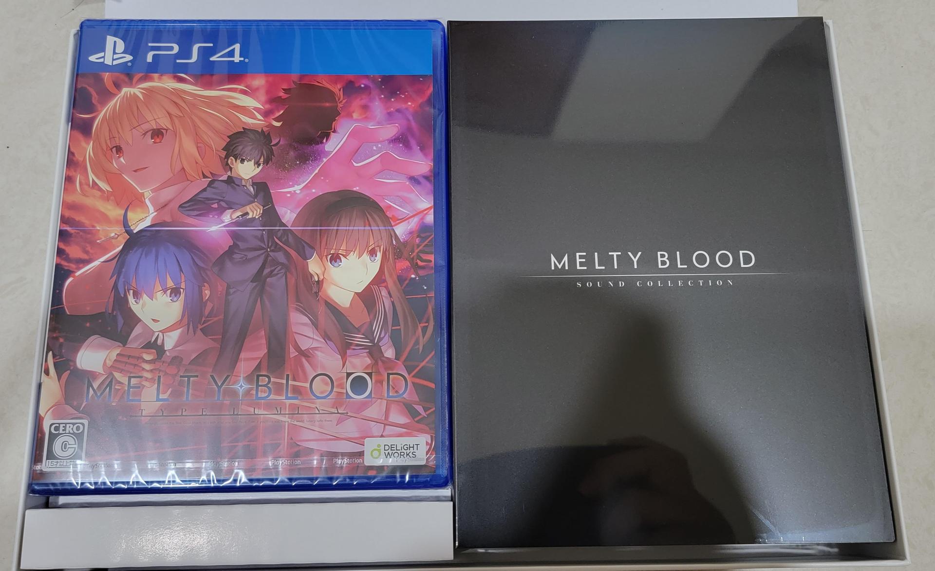 大特価!! MELTY BLOOD:TYPE LUMINA PS4用 初回限定版 家庭用ゲーム ...