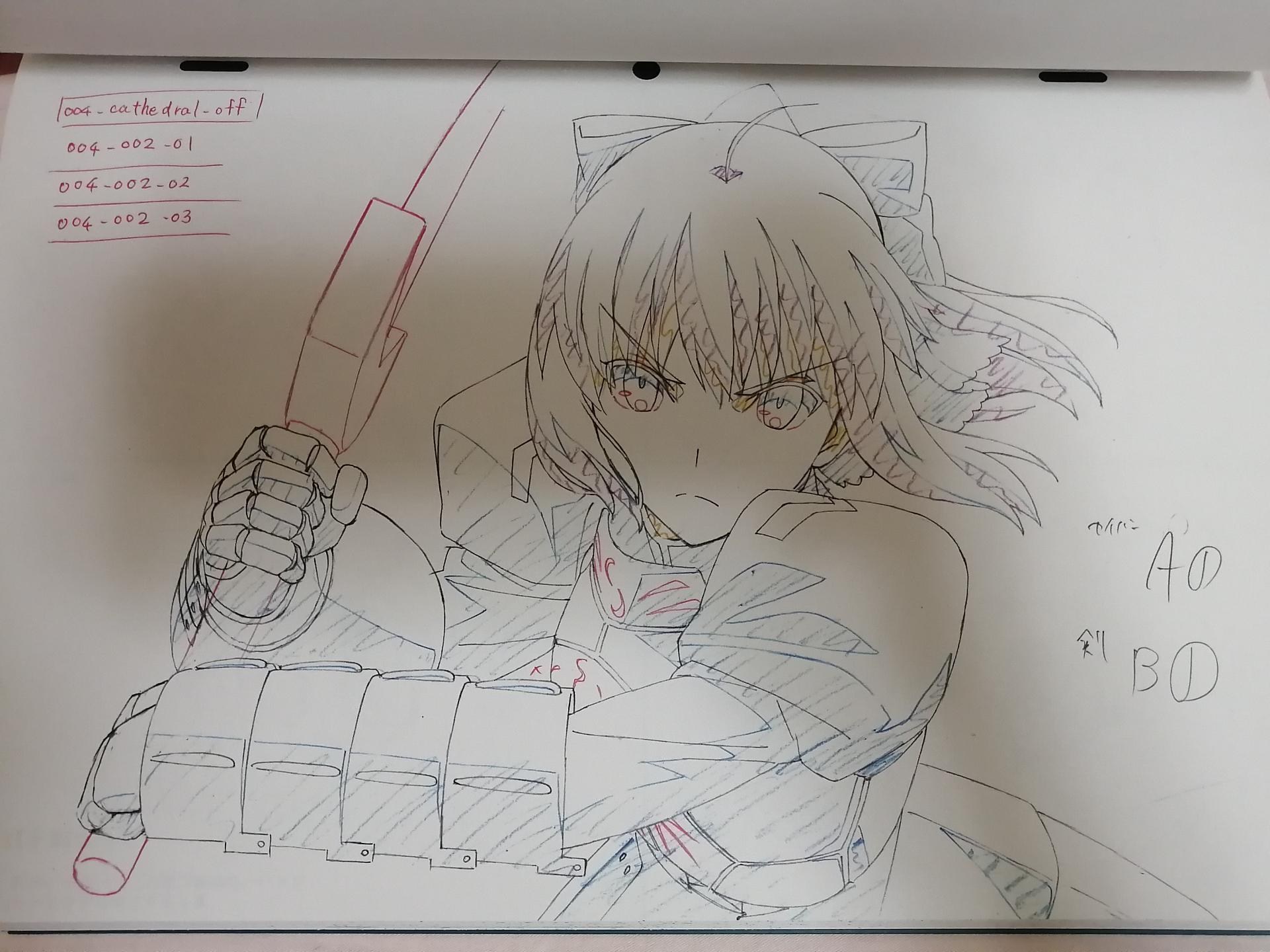 開書】Fate/stay night C87 Saber & C88凜Saber 角色原畫集@TYPE-MOON