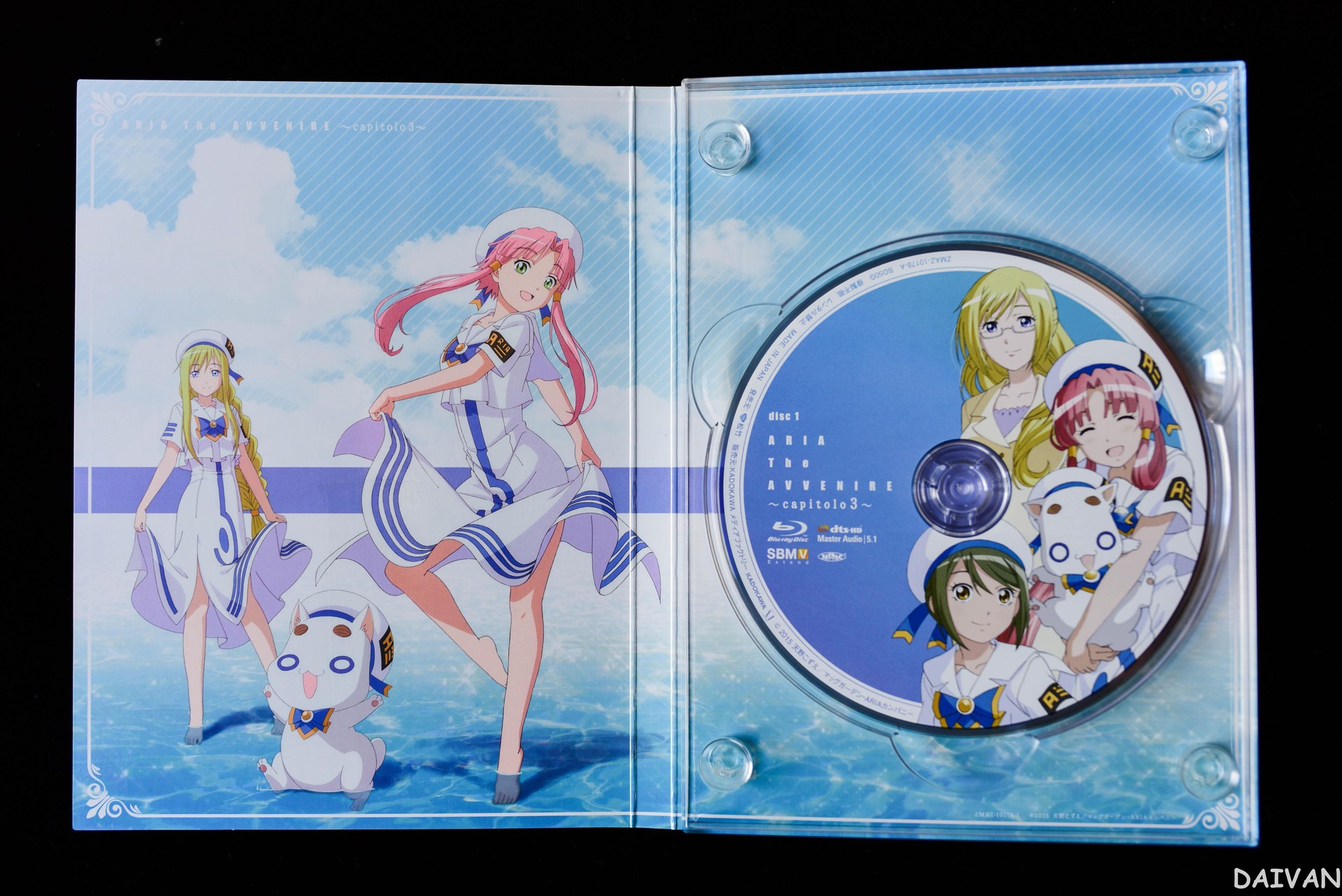 達人專欄] 開箱ARIA The ORIGINATION Blu-ray BOX + The AVVENIRE BD