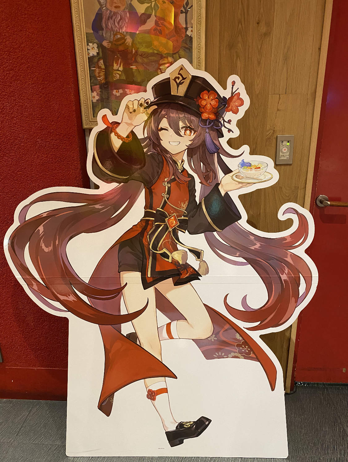 原神 スイパラ タペストリ 原神】スイパラコラボ魈タペストリー