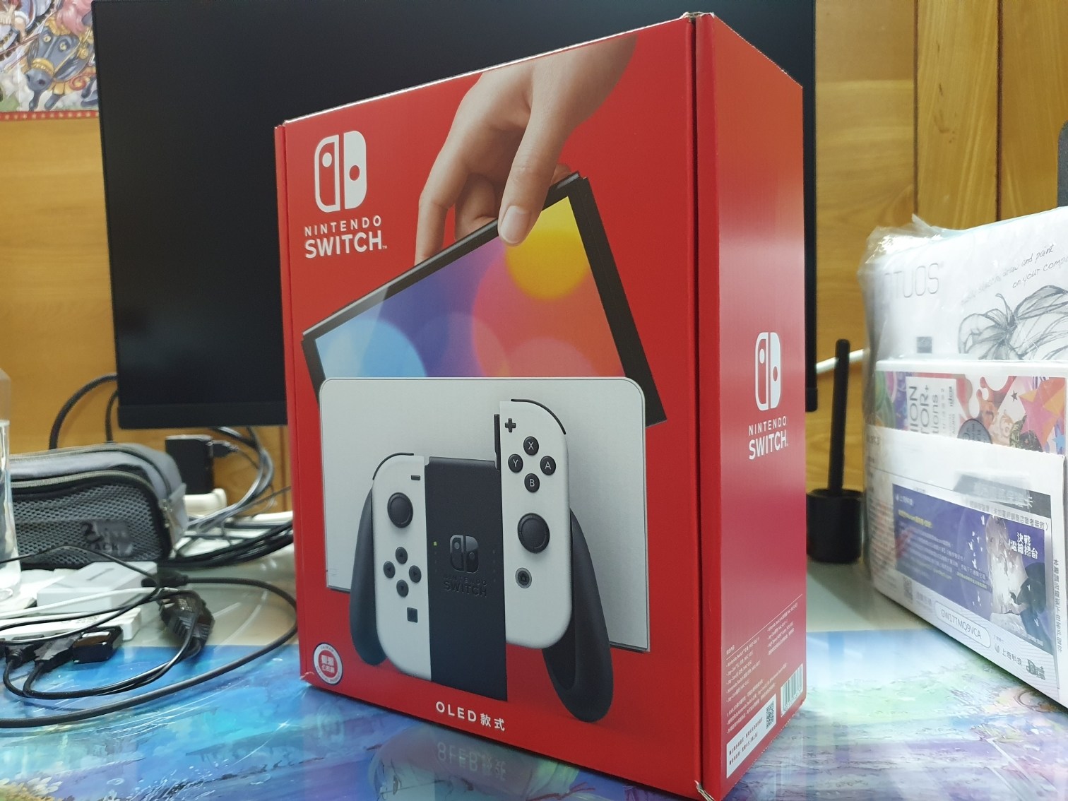 這次的白色有點香 Nintendo Switch Oled 使用心得 Gk的創作 巴哈姆特