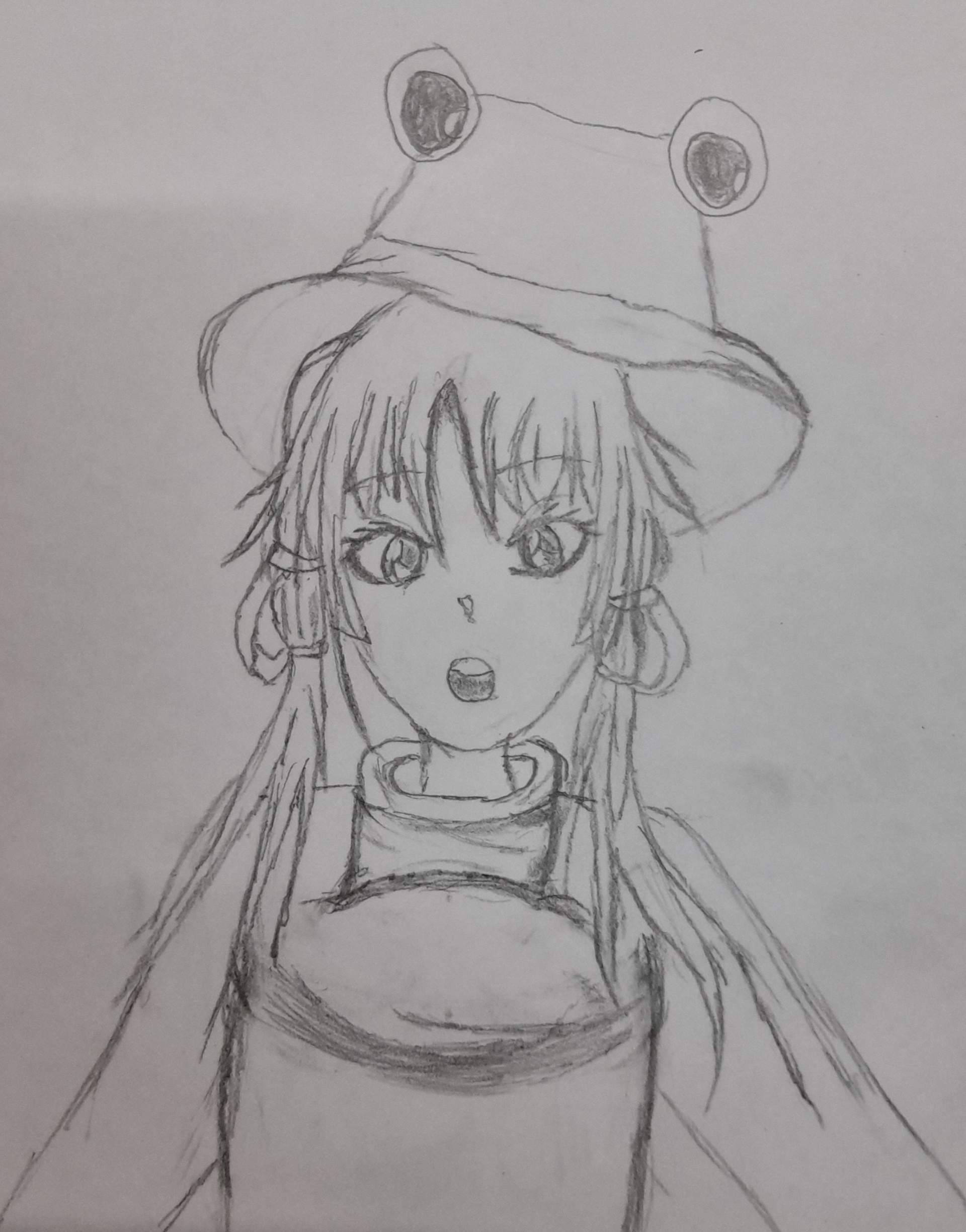 其他 第一次畫諏訪子 東方project 系列哈啦板 巴哈姆特