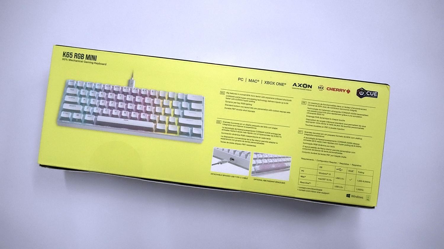 【閒聊】【開箱】誰都不能阻擋我對小鍵盤的熱愛!! Corsair K65 RGB Mini開箱 @電腦應用綜合討論 哈啦板 - 巴哈姆特