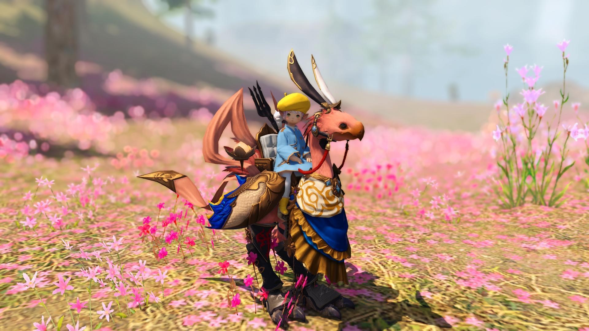 心得 關於搭檔陸行鳥的大小事 獲取 共同戰鬥 升等 染色及裝甲等 Final Fantasy Xiv 哈啦板 巴哈姆特